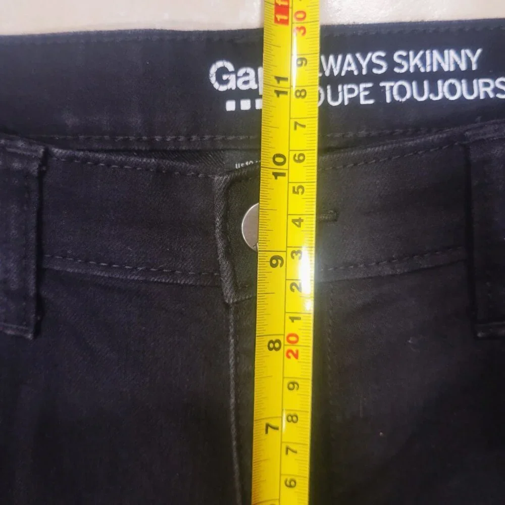 GAP Always Skinny Coupe Toujours Svelte Black Women's Skinny Jeans - Size 10/30